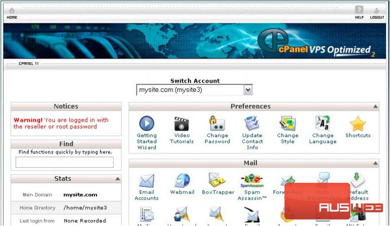 What is a Control Panel in web hosting? - Web24